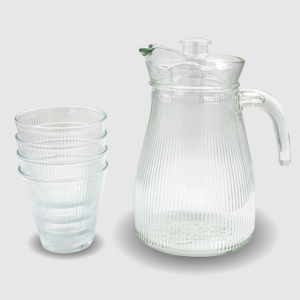 Jarra + 04 vasos