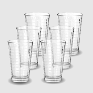 Set vasos de vidrio